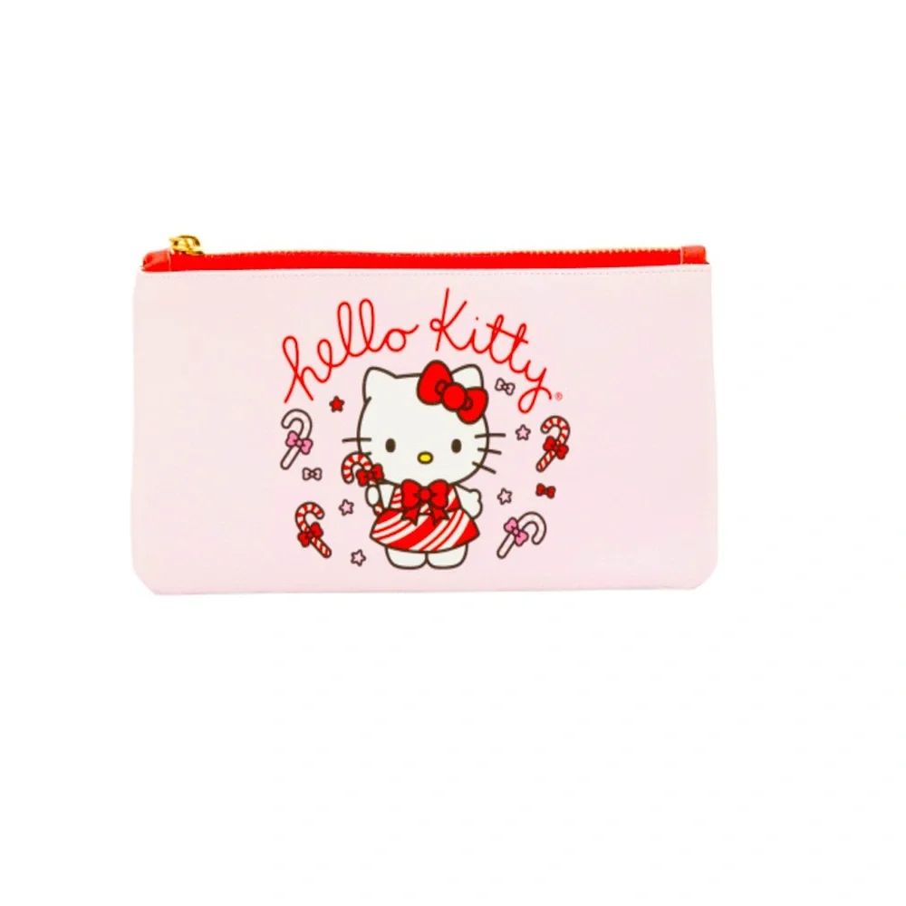 Hello Kitty Candy Cane Pencil Pouch.New